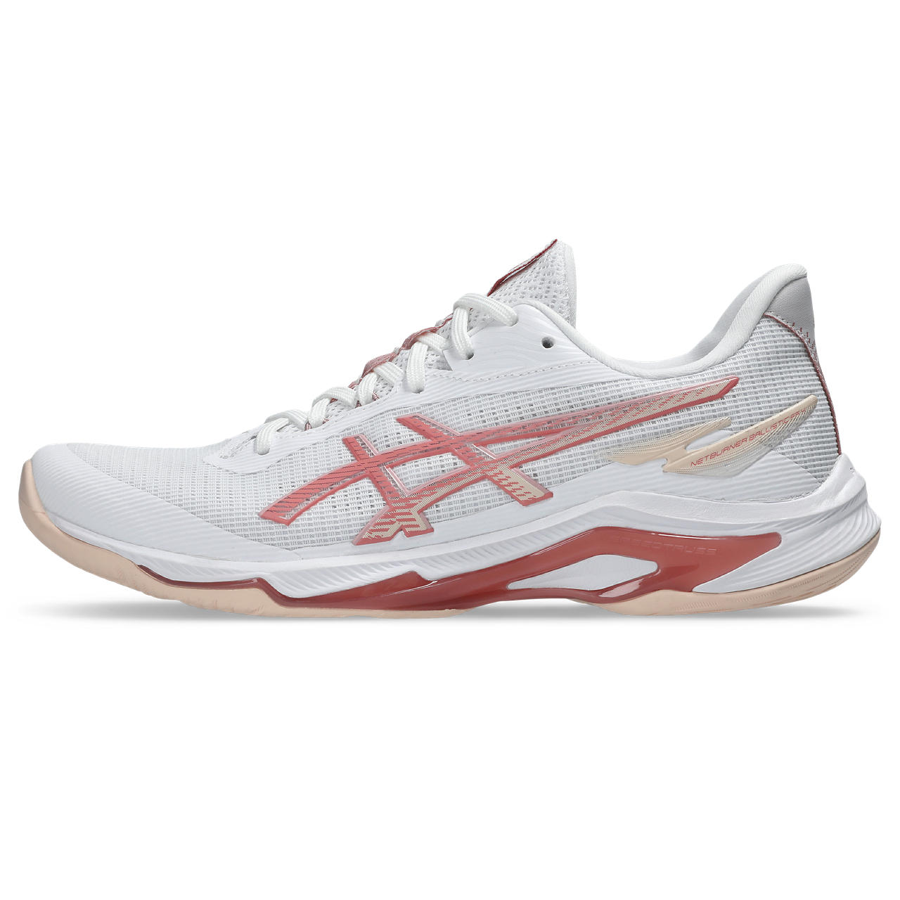 Zapatillas ASICS Netburner Ballistic FF 4 - Femenino - Blanco