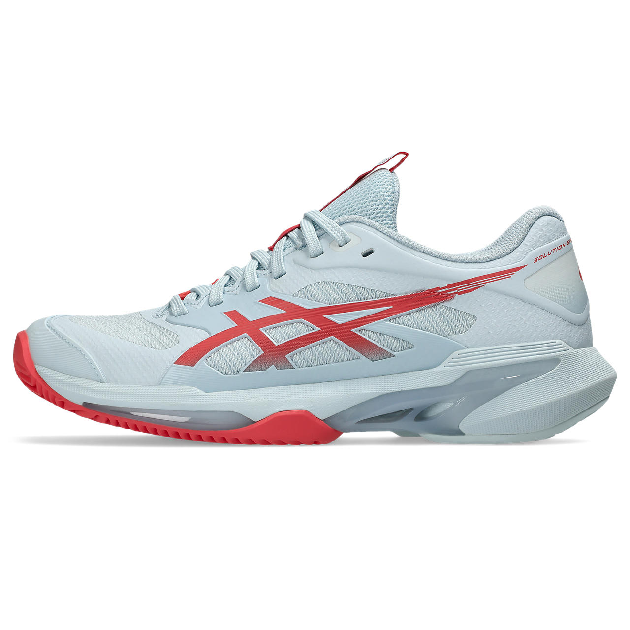 Zapatillas ASICS Solution Speed FF 4 Clay - Femenino - Celeste