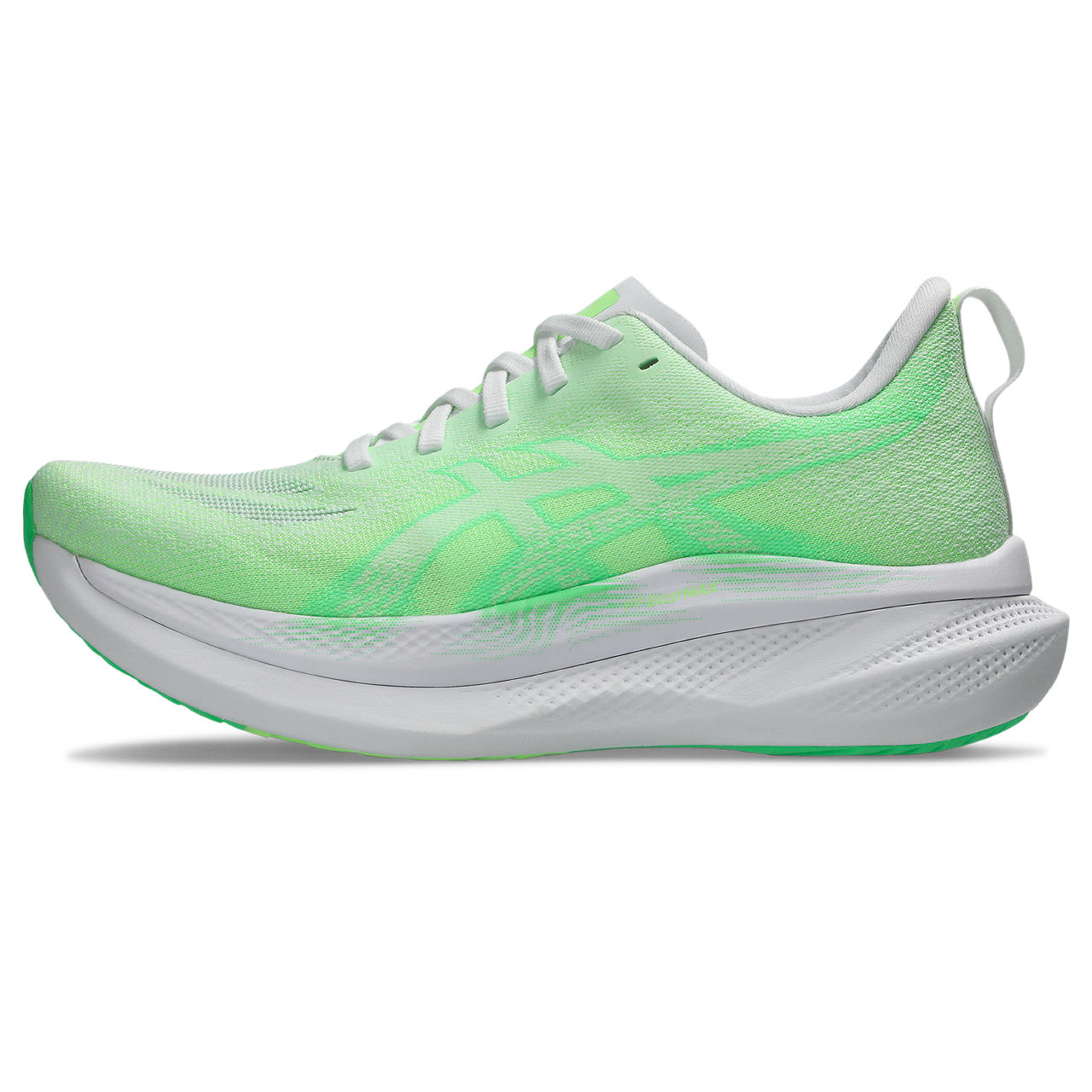 zapatillas ASICS Glideride Max 2 - Femenino - Verde