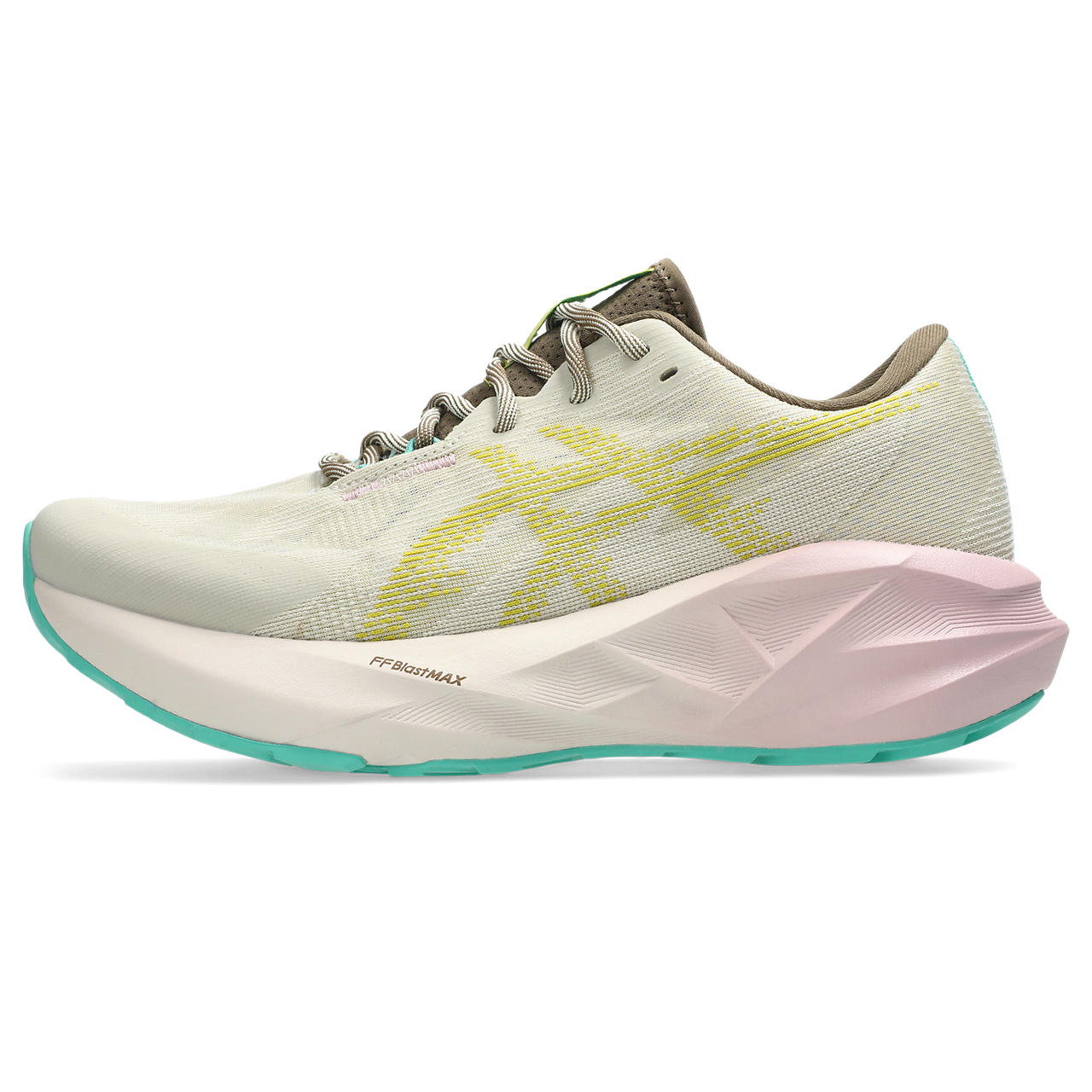 zapatillas ASICS Novablast 5 TR - Femenino - Beige