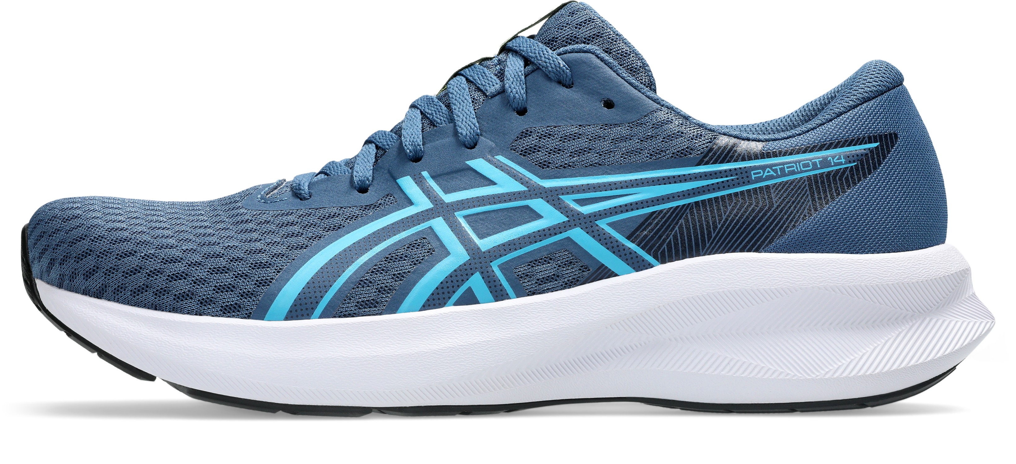Zapatillas ASICS Patriot 14 - Masculino - Azul