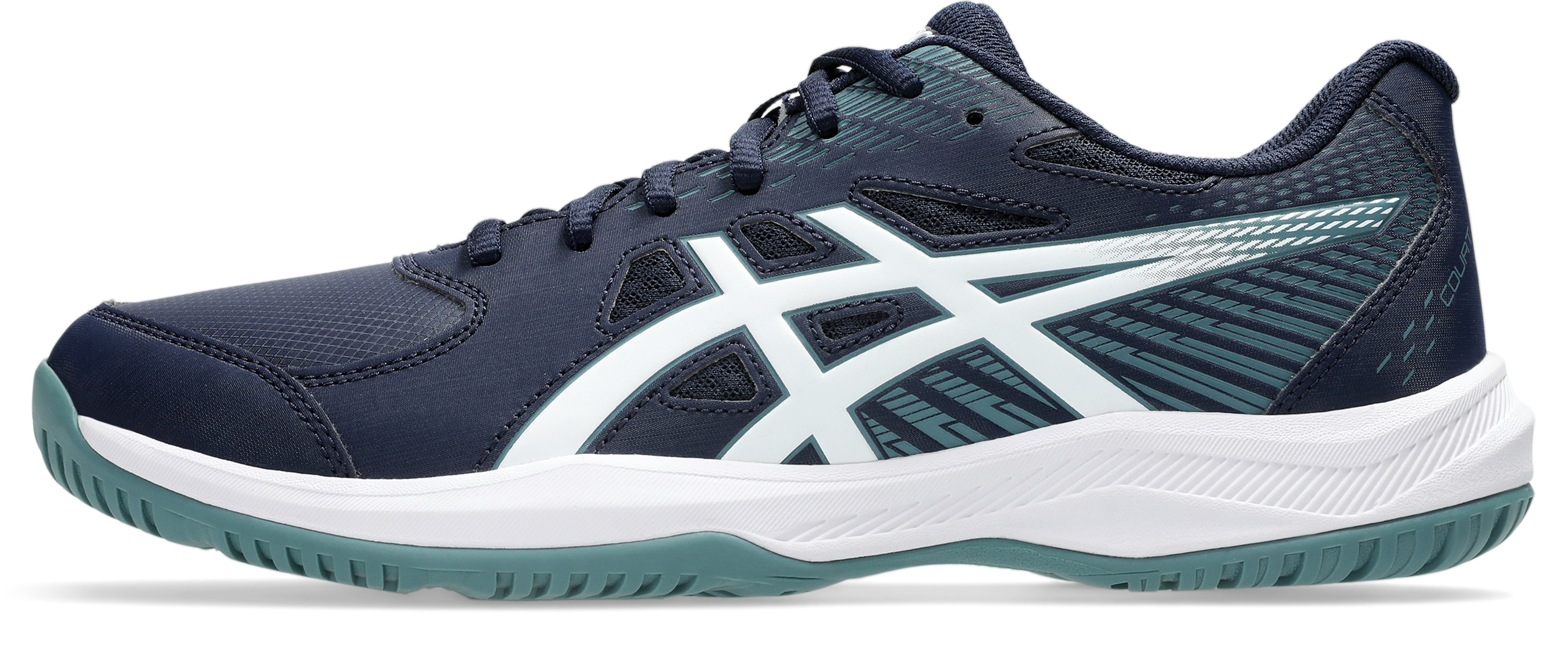 Zapatillas ASICS Court Slide 4 Masculino - Azul