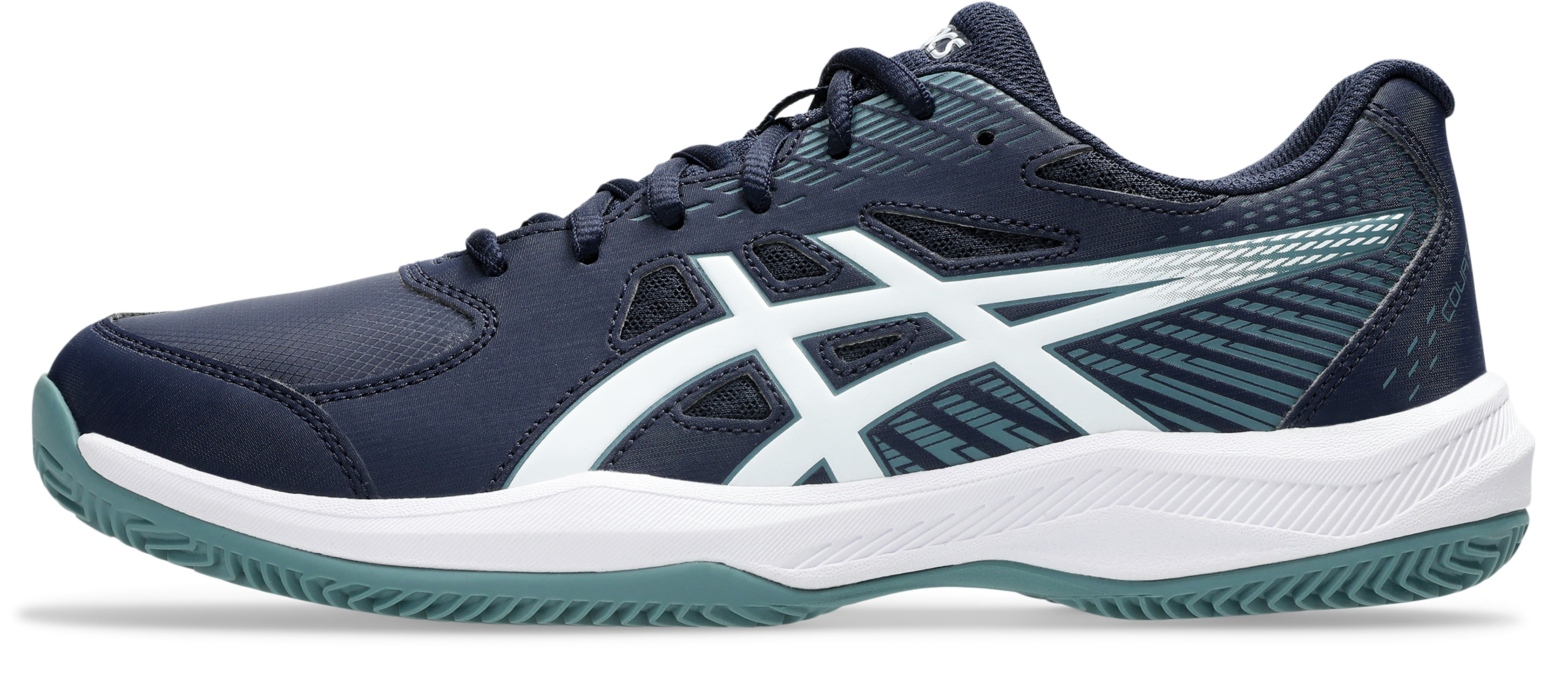 Zapatillas ASICS Court Slide 4 Clay/OC - Masculino - Azul