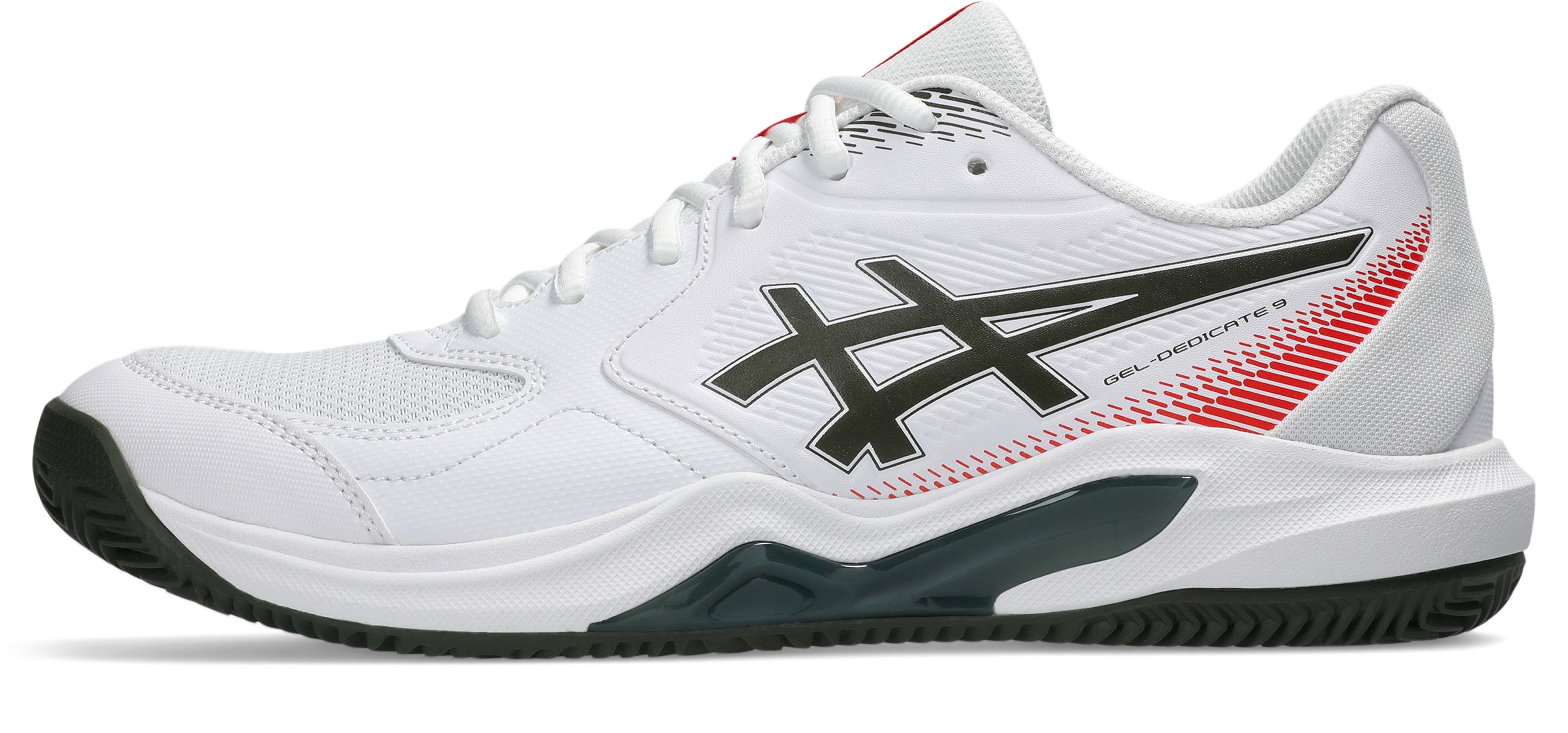 Zapatillas ASICS GEL-Dedicate 9 Clay - Masculino - Blanco