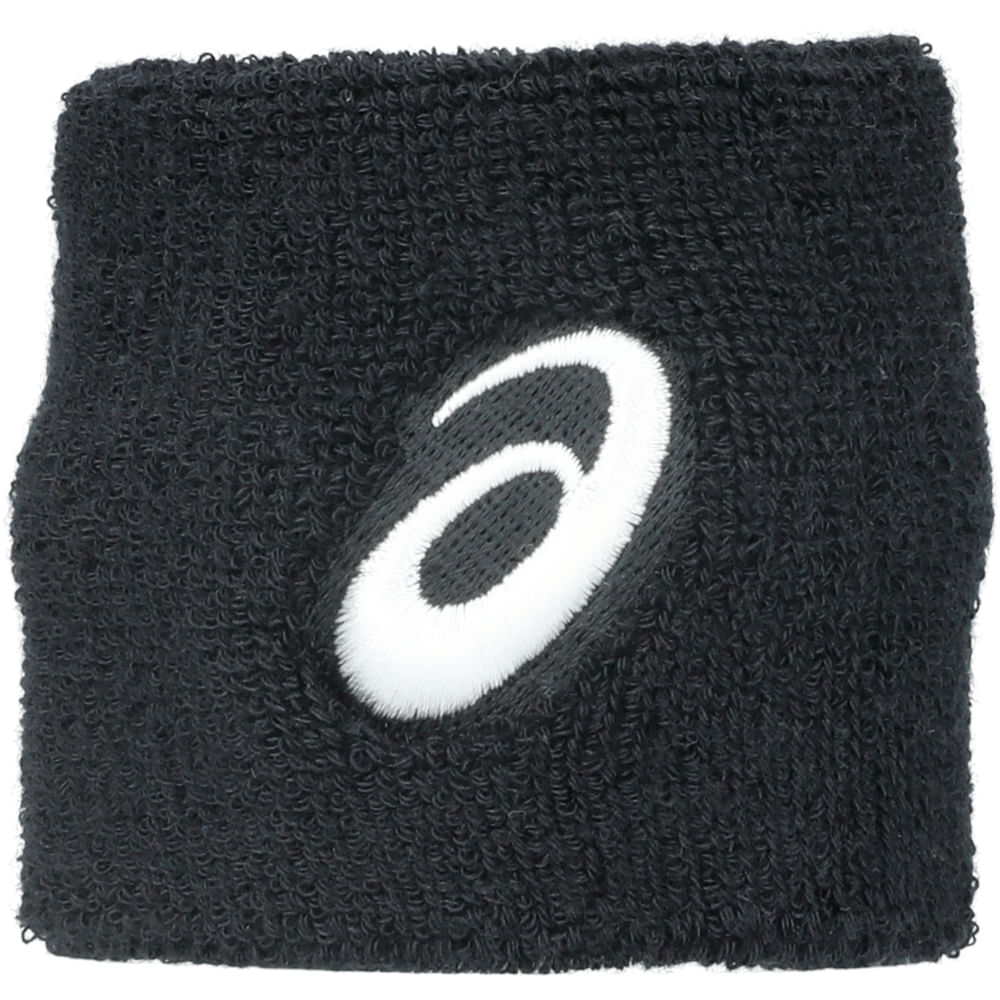 Muñequera ASICS Wrist Band Pair - Unisex - Negro