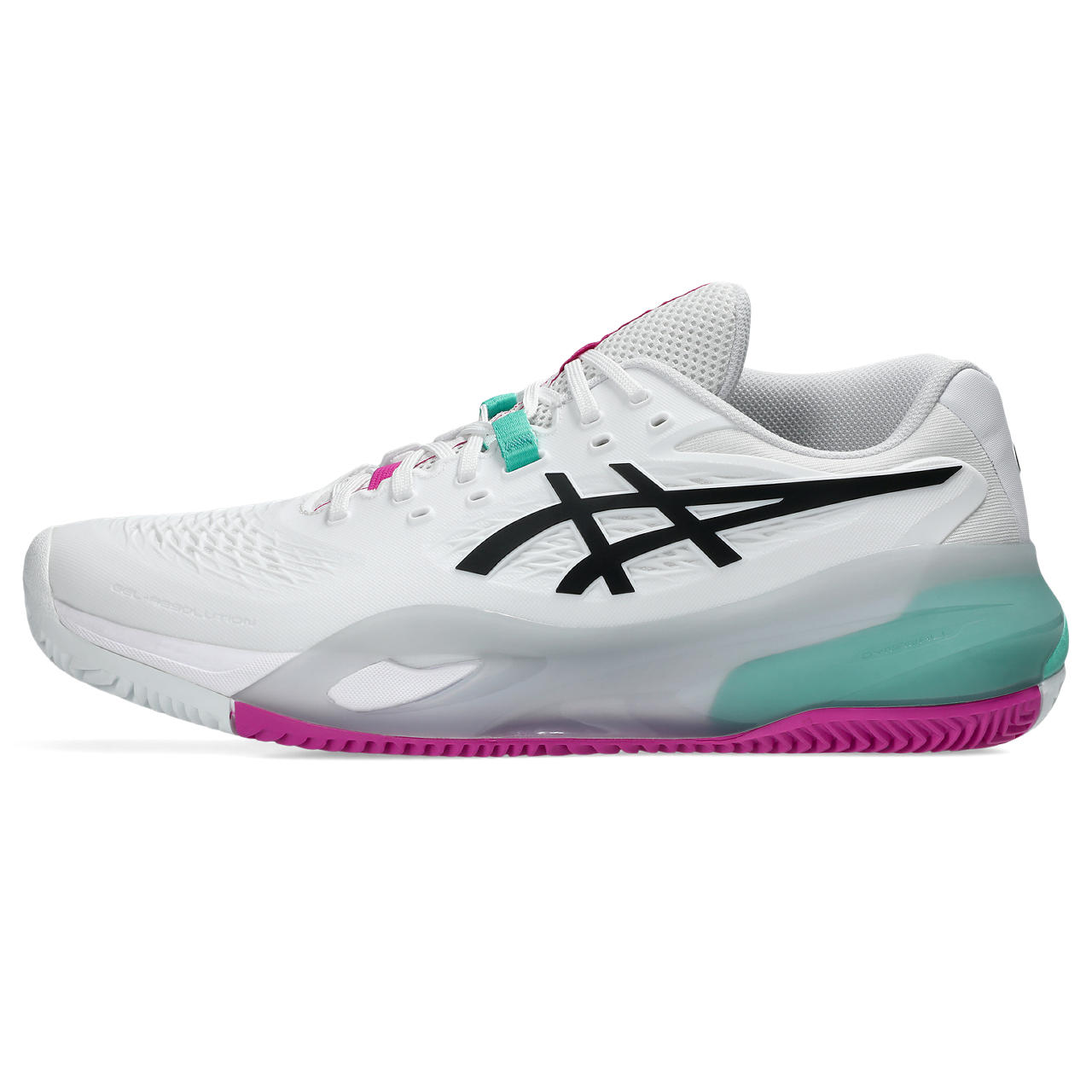 Zapatillas ASICS GEL-Resolution X Clay - Masculino - Blanco